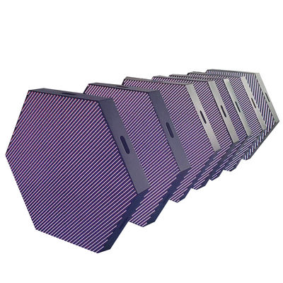 Painel de exibição LED criativo à prova d'água / Ecrã LED hexagonal interno