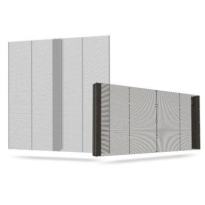 TRA-B PH15-15 Ecrã LED pequeno e transparente para interior 500 mmX1000 mm Instalação fixa