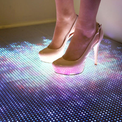 DM-R PH3.9 RGB LED Dance Floor Tiles Interativo 500mmx1000mm para apresentação no palco