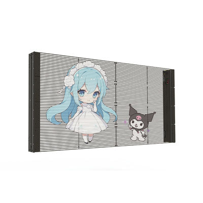 PH10-10 Ecrã LED transparente Interior Alto brilho Parede de vídeo LED transparente