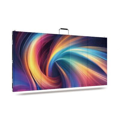 Ecrã LED transparente HT 500*1000 multi-instalação 3D Transparente