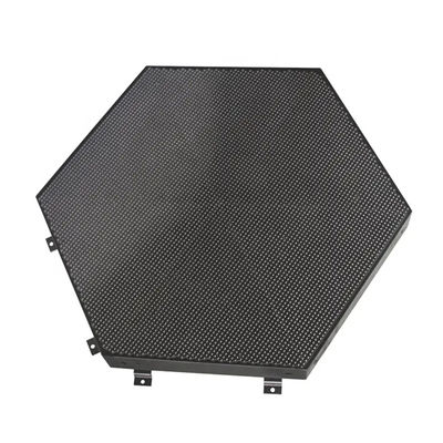 Alto brilho Hexagon LED Display Full Color Instalação criativa