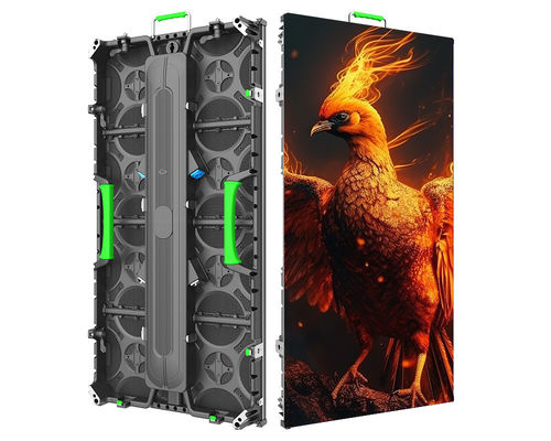Ecrã de visualização de LED de aluguer interior leve e de alta precisão RS-A 500*1000