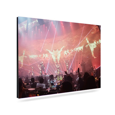Ecrã de visualização de LED de alto brilho em ambientes internos Mural de vídeo 192mmx192mm Para publicidade