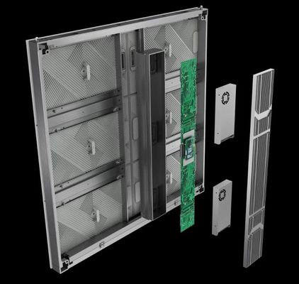Ecrã LED externo sem óculos de alta definição gabinete de alumínio 480mm*320mm