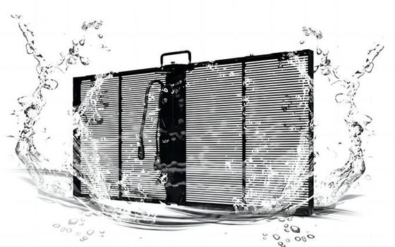 Ecrã LED transparente de alto brilho IP65 Ecrã LED de parede exterior