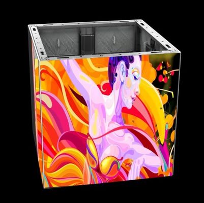 Ecrã LED externo sem óculos de alta definição gabinete de alumínio 480mm*320mm