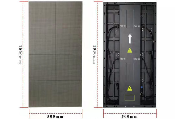 DM-R PH2.9 LED iluminado azulejos de piso 500mmx1000mm Para exterior / interior