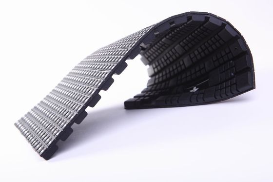 Ecrã LED grande e flexível Ecrã de vídeo curvo de alto brilho