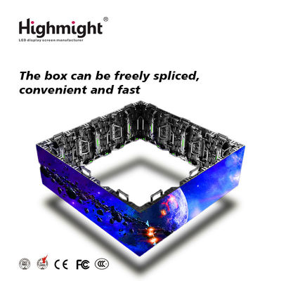 Indoor RH-B PH3.91 Full Color Rental LED display screen video wall. Pode ser emoldurado livremente