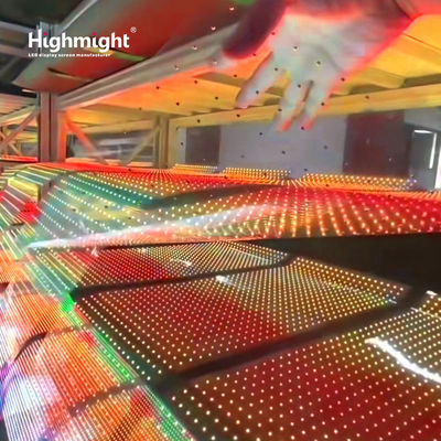 Ecrã de filme de cristal de LED altamente transparente