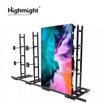 PH3.91 Aluguer de ecrãs LED de alta resolução e gama de cores larga, cores vivas e imagens claras