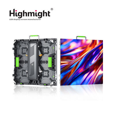 P3.91 Ecrã LED de aluguer ao ar livre IP65 nível de proteção elevado, claro e visível