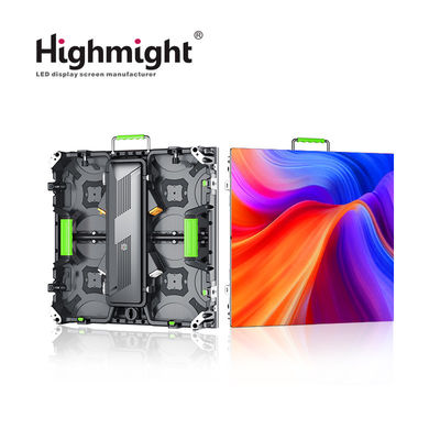 P3.91 Ecrã LED de aluguer ao ar livre IP65 nível de proteção elevado, claro e visível