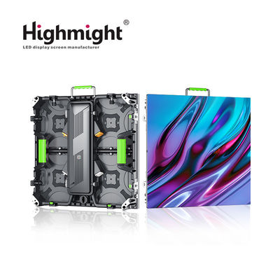 Ecrã de aluguer de LED à prova d'água para exteriores série RS-B, resistente a fortes ventos e chuva, display de alta definição