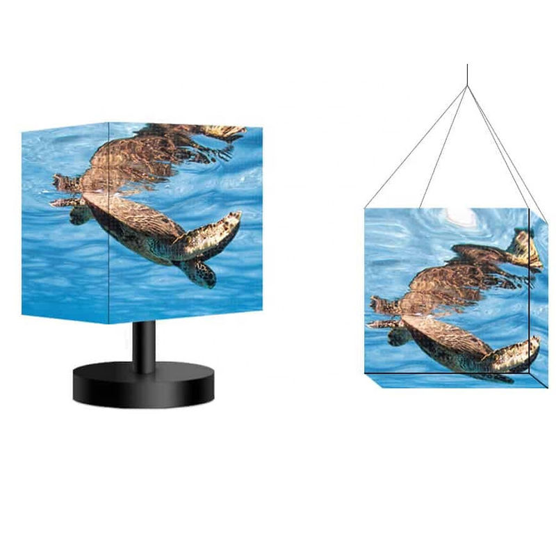 Display LED de forma especial de alta precisão / tela LED de cubo para shopping mall