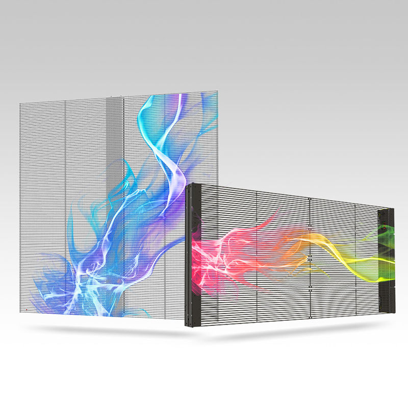 Indoor 1000*1000 PH3-7 Painel de visualização LED transparente Liga de alumínio de alto brilho