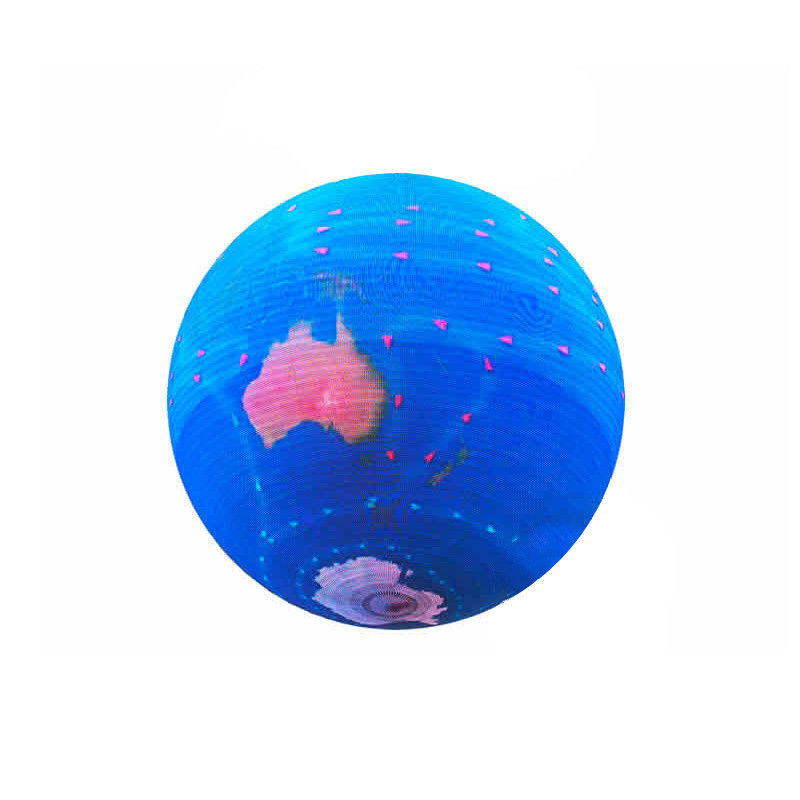Display LED esférico P3 Full Color Indoor Outdoor Advertising LED Display Screen