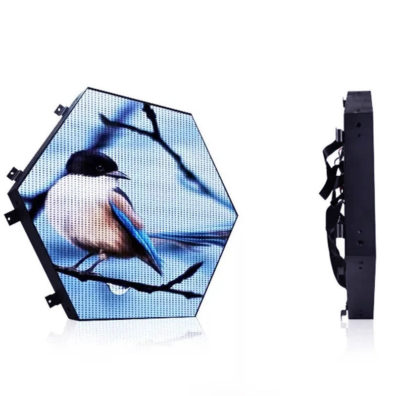 Ecrã de visualização de vídeo LED personalizado a cores inteiras e à prova d'água