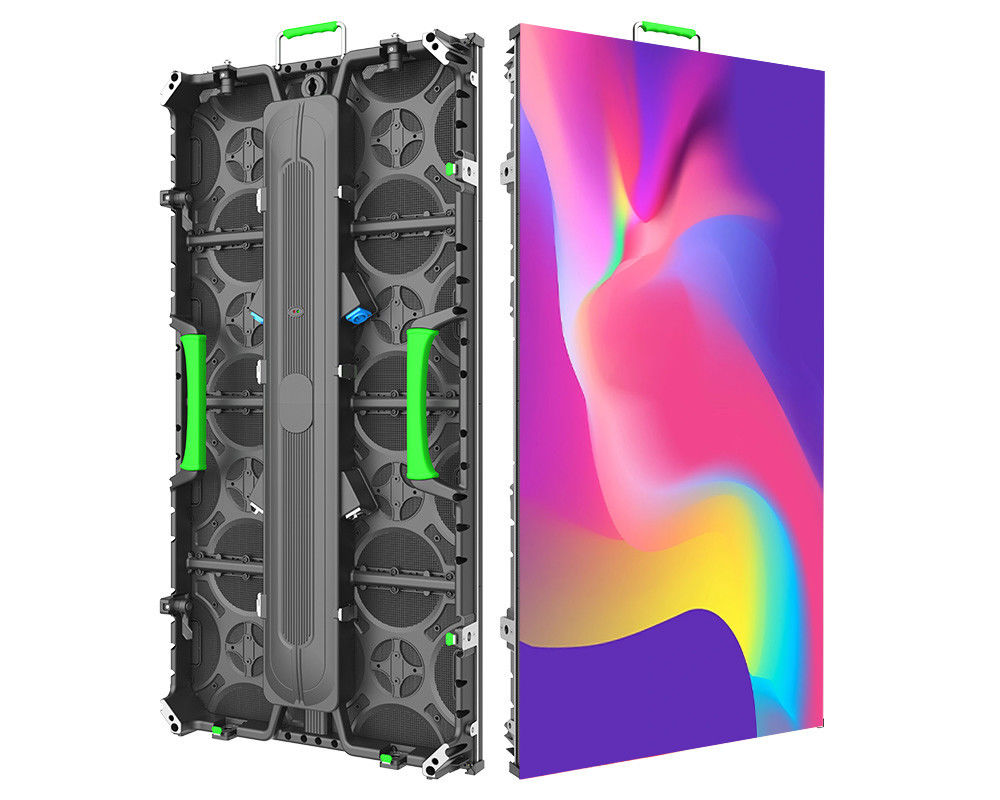 500mm*1000mm RS-A 2.9 externo Die Casting Alumínio tela led fina e brilhante aluguel