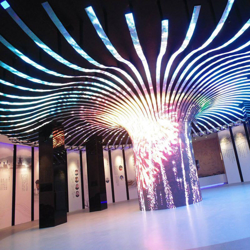 Ecrã LED personalizado de montagem rápida em cores completas 3840HZ com boa dissipação de calor