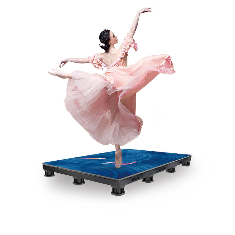 DM-R PH2.6 LED azulejos de chão de dança de cor completa 500mm * 500mm Instalação fixa
