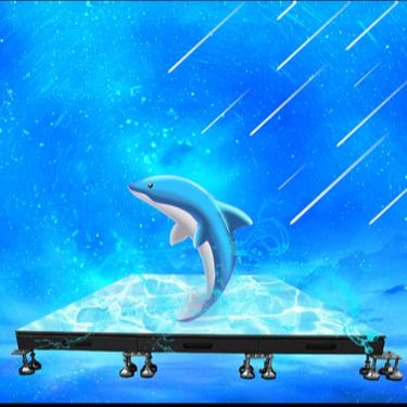 DM-R PH3.9 LED azulejos de chão de dança alta resolução com boa dissipação de calor