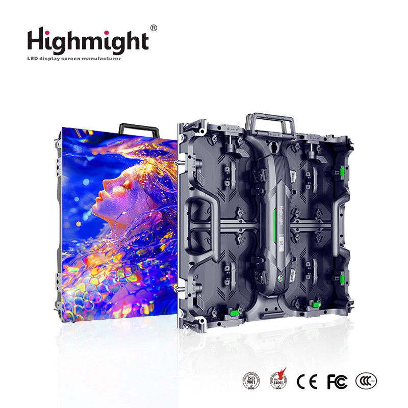 Indoor RH-B PH3.91 Full Color Rental LED display screen video wall. Pode ser emoldurado livremente
