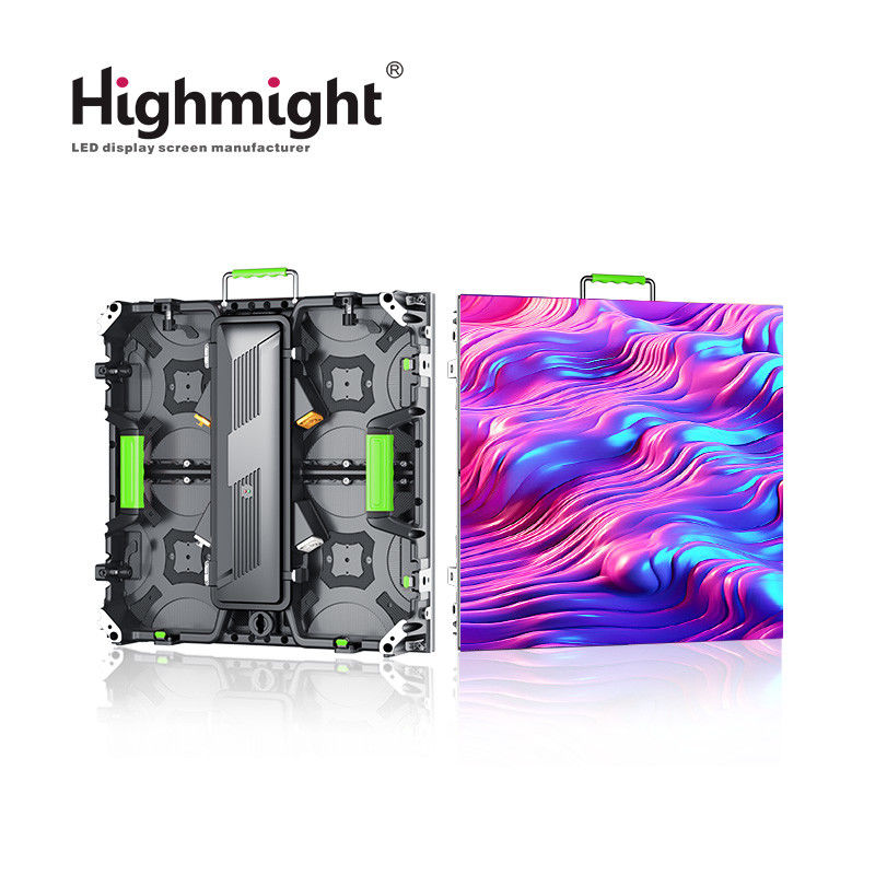 PH3.91 Aluguer de ecrãs LED de alta resolução e gama de cores larga, cores vivas e imagens claras